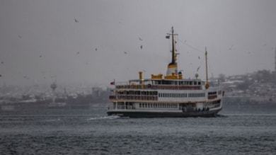 İstanbul’da vapur seferlerine hava muhalefeti pürüzü