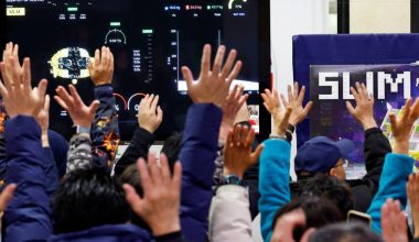 Japonya da Ay’a iniş yaptı