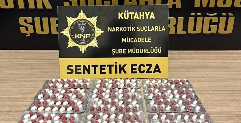 Kütahya’da Uyuşturucu Hap Ticaretine Operasyon: 1 Tutuklama