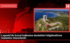 Lapseki’de Tarım ve Orman Müdürlüğü tarafından bilgilendirme toplantısı düzenlendi