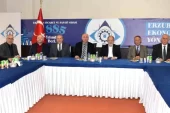 Prof. Dr. Recep Akdağ, ETSO Lideri Saim Özakalın’ı ziyaret etti