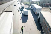 Amasya’da jandarma takımları kış lastiği kontrolü yaptı
