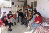 Aydın’ın Çine ilçesinde Meskende Engelli Bakım Hizmeti alan vatandaşlar ziyaret ediliyor
