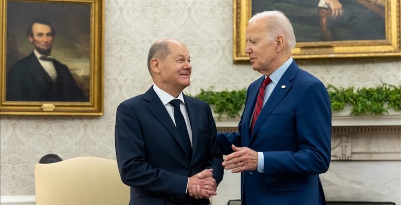 Biden ile Scholz görüşmesinde “güçlü destek” vurgusu