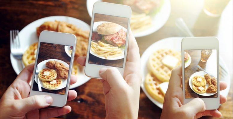 Instagram’daki yemek görüntülerine dikkat