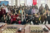 Kars’ta ‘Okullar ortası Satranç Turnuvası’ sona erdi