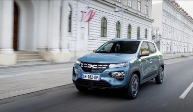 Yenilenen Dacia Spring’den birinci ipucu görseli geldi