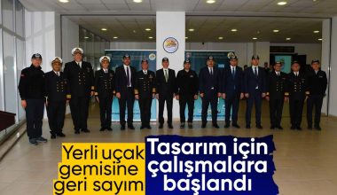 Yerli uçak gemisine adım adım: Tasarım için çalışmalar başladı