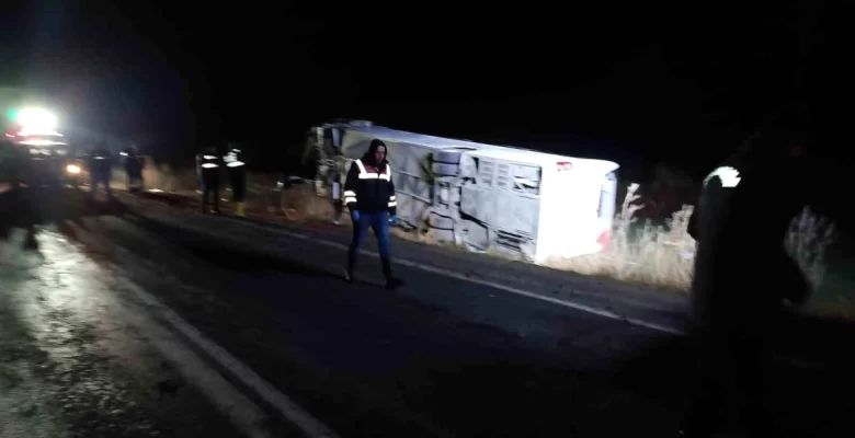 Yozgat’ta Otobüs Kazası: 4’ü Ağır 19 Kişi Yaralandı
