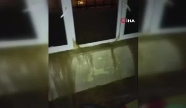 Zelzelede yıkılan meskenden sağ çıktı, Antalya’da kaldığı konut sular altında kaldı