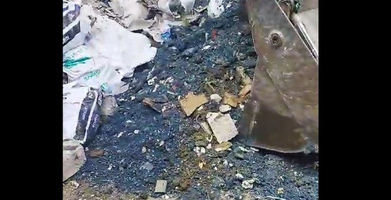 AKP’li belediye atık alanına zehir döktü!