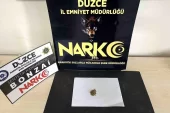 Düzce’de Uyuşturucu Operasyonu: Kuşkulu Tutuklandı